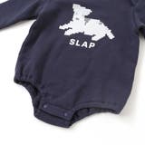 アニマルイヌ恐竜プリントボディミニ+チェックサロペット(70~80cm) | SLAP SLIP | 詳細画像21 