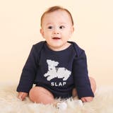 アニマルイヌ恐竜プリントボディミニ+チェックサロペット(70~80cm) | SLAP SLIP | 詳細画像26 