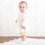 花柄シフォンレースワンピース+フリルブルマセットアップベビー(70~80cm) | SLAP SLIP | 詳細画像4 