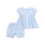 花ドットデニムラメドット柄ストライプスモッキング刺しゅうワンピース+ブルマセット… | SLAP SLIP | 詳細画像17 