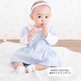 花ドットデニムラメドット柄ストライプスモッキング刺しゅうワンピース+ブルマセット… | SLAP SLIP | 詳細画像2 