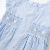 花ドットデニムラメドット柄ストライプスモッキング刺しゅうワンピース+ブルマセット… | SLAP SLIP | 詳細画像20 