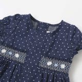 花ドットデニムラメドット柄ストライプスモッキング刺しゅうワンピース+ブルマセット… | SLAP SLIP | 詳細画像6 