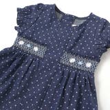 花ドットデニムラメドット柄ストライプスモッキング刺しゅうワンピース+ブルマセット… | SLAP SLIP | 詳細画像7 