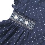 花ドットデニムラメドット柄ストライプスモッキング刺しゅうワンピース+ブルマセット… | SLAP SLIP | 詳細画像8 