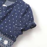 花ドットデニムラメドット柄ストライプスモッキング刺しゅうワンピース+ブルマセット… | SLAP SLIP | 詳細画像9 