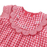 【お揃い】ハートギンガムチェックスカラップフリルワンピース+ブルマセットアップベ… | SLAP SLIP | 詳細画像19 