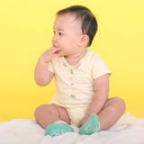 オシャベリモチーフ刺しゅうサロペット+ボディミニセットベビー(70~80cm) | SLAP SLIP | 詳細画像3