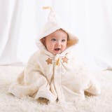 アニマル柄星モチーフマントベビー(50~90cm) | SLAP SLIP | 詳細画像1