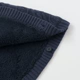 【お揃い】クマ耳フード付き裏ボアケーブルマントベビー(50~90cm) | SLAP SLIP | 詳細画像14