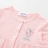 袖レース胸刺しゅう切り替え針抜きボーダーカーディガンベビー(70~80cm) | SLAP SLIP | 詳細画像6 