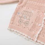 レース編みモチーフ刺しゅうニットカーディガンベビー(70~80cm) | SLAP SLIP | 詳細画像17 