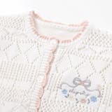 レース編みモチーフ刺しゅうニットカーディガンベビー(70~80cm) | SLAP SLIP | 詳細画像6 