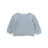 恐竜アニマルのりもの刺しゅう配色ニットカーディガンベビー(70~80cm) | SLAP SLIP | 詳細画像9 