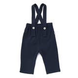 ネイビー | 恐竜モチーフおしりパッチ2WAYサロペットベビー(70~80cm) | SLAP SLIP