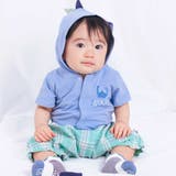 クマ恐竜チェックブルマベビー | SLAP SLIP | 詳細画像3 