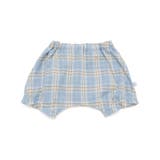 ブルー系(クマ) | クマ恐竜チェックブルマベビー | SLAP SLIP