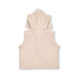 クマ耳付フードブークレニットベストベビー(70~80cm) | SLAP SLIP | 詳細画像16