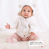クマ耳付フードブークレニットベストベビー(70~80cm) | SLAP SLIP | 詳細画像2