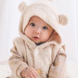 クマ耳付フードブークレニットベストベビー(70~80cm) | SLAP SLIP | 詳細画像5