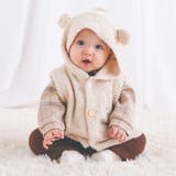 クマ耳付フードブークレニットベストベビー(70~80cm) | SLAP SLIP | 詳細画像6