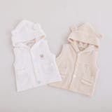 クマ耳付フードブークレニットベストベビー(70~80cm) | SLAP SLIP | 詳細画像7