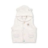 クマ耳付フードブークレニットベストベビー(70~80cm) | SLAP SLIP | 詳細画像8