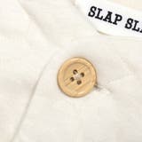 【お揃い】クマさんシルエットキルト胸元刺しゅうベストベビー(70~80cm) | SLAP SLIP | 詳細画像7