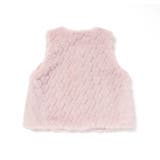 【お揃い】リボンいっぱいハート柄ファーベストベビー(70~80cm) | SLAP SLIP | 詳細画像15