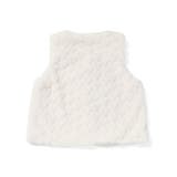 【お揃い】リボンいっぱいハート柄ファーベストベビー(70~80cm) | SLAP SLIP | 詳細画像5