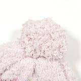 ボンボン付きクマイチゴ柄ブークレニット帽ベビー(44~48cm) | SLAP SLIP | 詳細画像11 