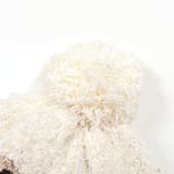 ボンボン付きクマイチゴ柄ブークレニット帽ベビー(44~48cm) | SLAP SLIP | 詳細画像6 