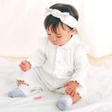 レース花柄リボンカチュームベビー(44~54cm) | SLAP SLIP | 詳細画像2 