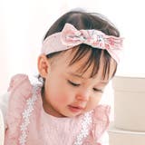 ピンク | レース花柄リボンカチュームベビー(44~54cm) | SLAP SLIP