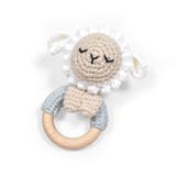 ホワイト(ヒツジ) | ヒツジウサギ恐竜クマアニマルモチーフ歯がためベビー | SLAP SLIP