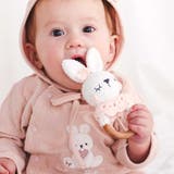 クマウサギひよこクルマモチーフかぎ編み歯がためベビー | SLAP SLIP | 詳細画像2 