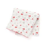 【お揃い】恐竜イチゴおもちゃマルチ総柄ガーゼおくるみ | SLAP SLIP | 詳細画像1