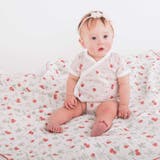 【お揃い】恐竜イチゴおもちゃマルチ総柄ガーゼおくるみ | SLAP SLIP | 詳細画像4