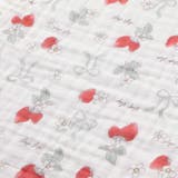 【お揃い】恐竜イチゴおもちゃマルチ総柄ガーゼおくるみ | SLAP SLIP | 詳細画像9