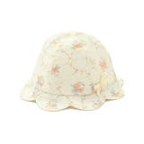 【お揃い/UVカット】レース花柄スカラップブリムハットベビー(46~48cm) | SLAP SLIP | 詳細画像7