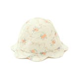 【お揃い/UVカット】レース花柄スカラップブリムハットベビー(46~48cm) | SLAP SLIP | 詳細画像8