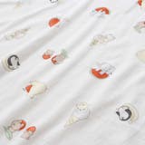 【お揃い/接触冷感】アニマルフルーツプリント柄ひんやり2wayおくるみベビー | SLAP SLIP | 詳細画像13 