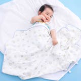 【お揃い/接触冷感】アニマルフルーツプリント柄ひんやり2wayおくるみベビー | SLAP SLIP | 詳細画像2 