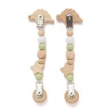 アニマルクマウサギ恐竜木製マルチクリップベビー | SLAP SLIP | 詳細画像13 