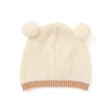 クマウサギ立体モチーフ付きニット帽ベビー(44~48cm) | SLAP SLIP | 詳細画像3 