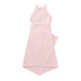 【お揃い】アニマルクマウサギペンギンモチーフお顔フードおくるみベビー | SLAP SLIP | 詳細画像4 