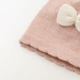 リボン付きぴょっこりネコ耳ニット帽ベビー(44~48cm) | SLAP SLIP | 詳細画像6