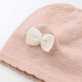 リボン付きぴょっこりネコ耳ニット帽ベビー(44~48cm) | SLAP SLIP | 詳細画像7