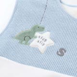 【お揃い】アニマルクマ恐竜おもちゃ裏ボア切り替えスリーパーベビー | SLAP SLIP | 詳細画像5 