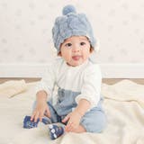 花星フワフワモチーフ耳当て付きボンボンニット帽ベビー | SLAP SLIP | 詳細画像3 